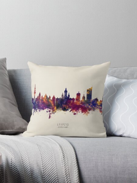 Item preview, Leipzig Germany Skyline designed and sold by ArtPrints.