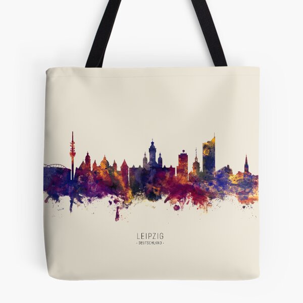 Item preview, Leipzig Germany Skyline designed and sold by ArtPrints.