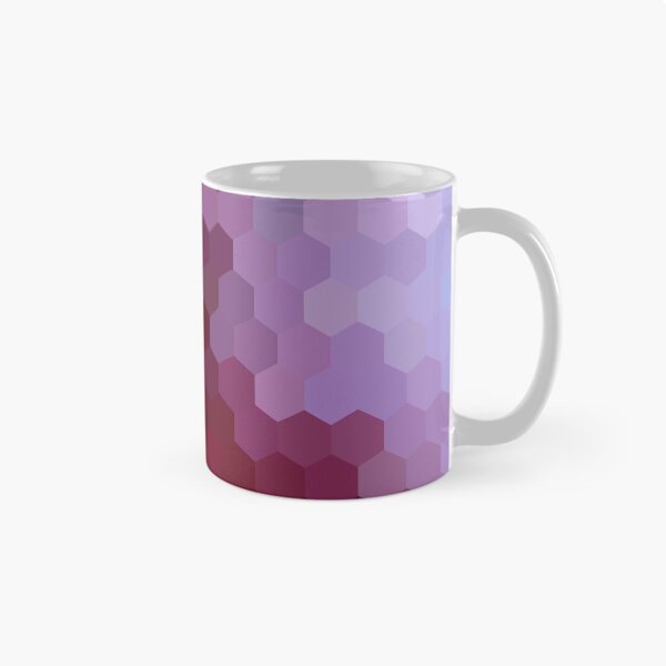 Item preview, POPPY RED AND LILAC HONEYCOMB designed and sold by EDDESIGNFORFUN.