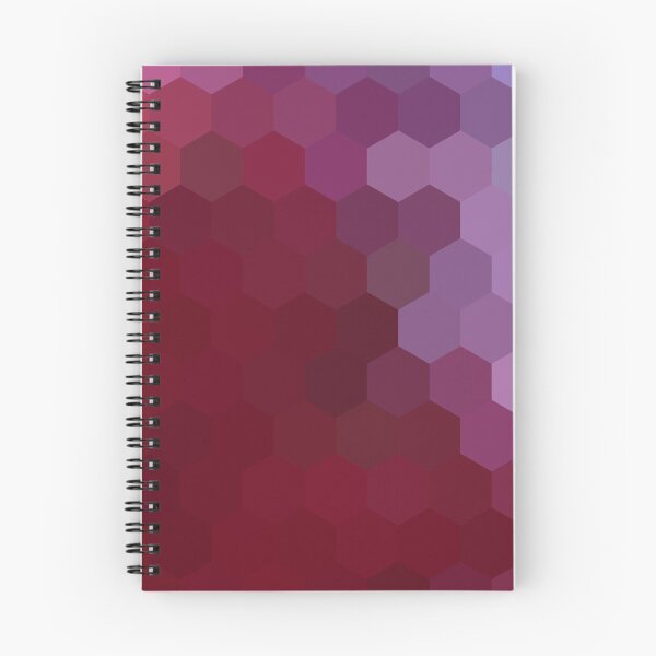 Item preview, POPPY RED AND LILAC HONEYCOMB designed and sold by EDDESIGNFORFUN.
