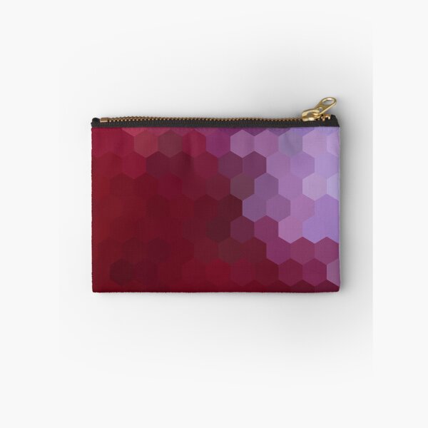 Item preview, POPPY RED AND LILAC HONEYCOMB designed and sold by EDDESIGNFORFUN.