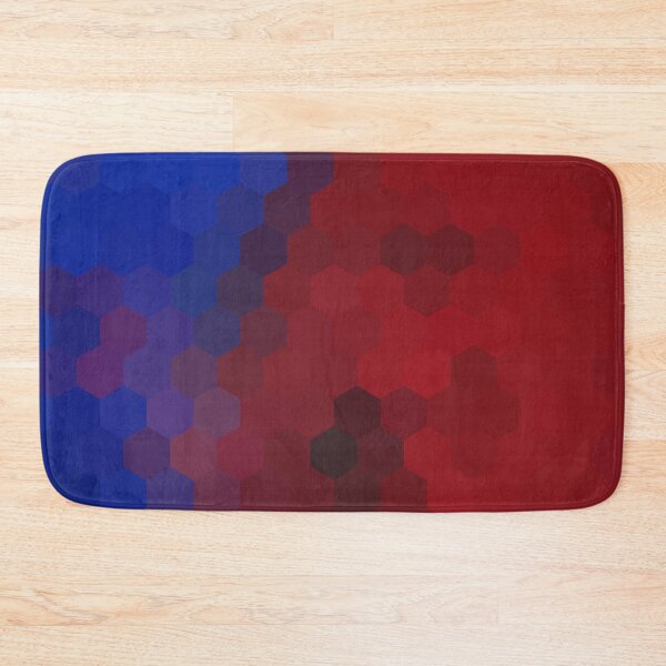 Item preview, COBALT AND RED HONEYCOMB designed and sold by EDDESIGNFORFUN.