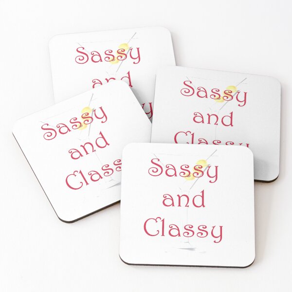 Item preview, Sassy and Classy designed and sold by Glitch Forge.