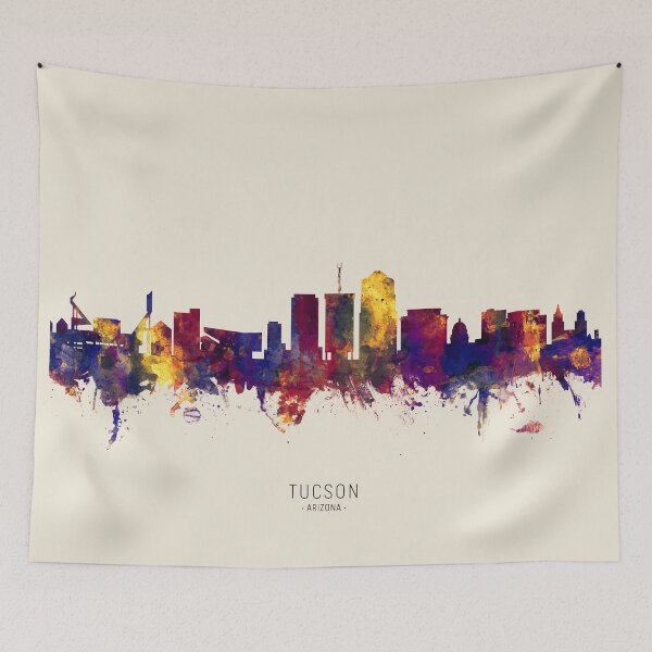 Item preview, Tucson Arizona Skyline designed and sold by ArtPrints.