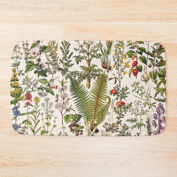 Item preview, Adolphe Millot - Plantes Medicinales B - French vintage poster designed and sold by DejaVuStudio.