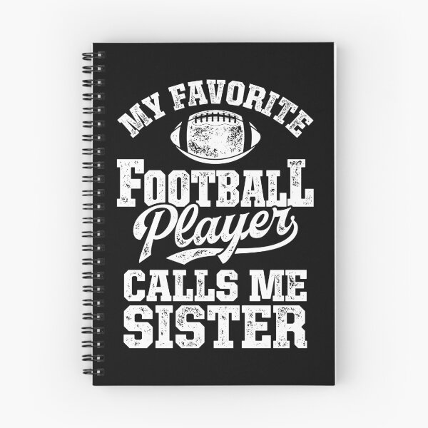 Item preview, My Favorite Football Player Calls Me Sister Football Shirt for Men Women Boys Girls Kids Sports Lover Gift designed and sold by LiqueGifts.