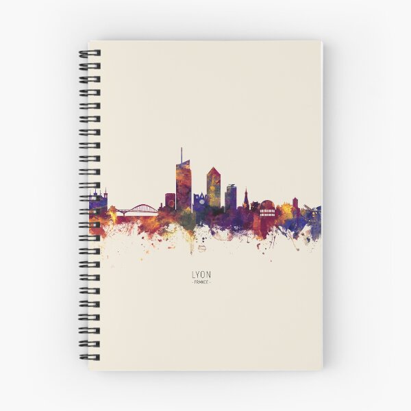 Item preview, Lyon France Skyline designed and sold by ArtPrints.