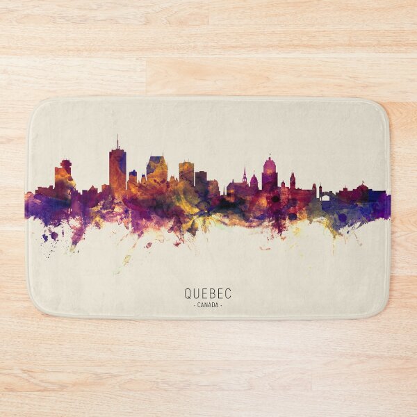 Item preview, Quebec Canada Skyline designed and sold by ArtPrints.