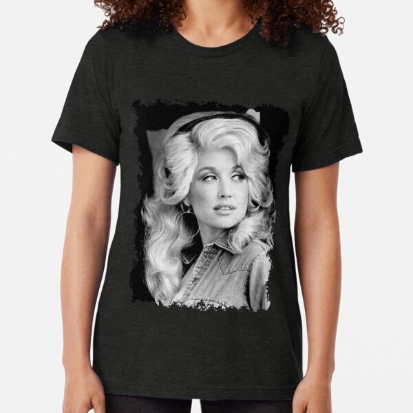 Funny Dolly Tees Parton Legends Live Forever Gift Tri-blend T-Shirt