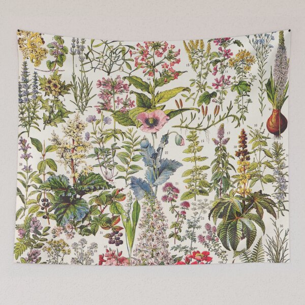 Item preview, Adolphe Millot - Plantes Medicinales A - French vintage poster designed and sold by DejaVuStudio.