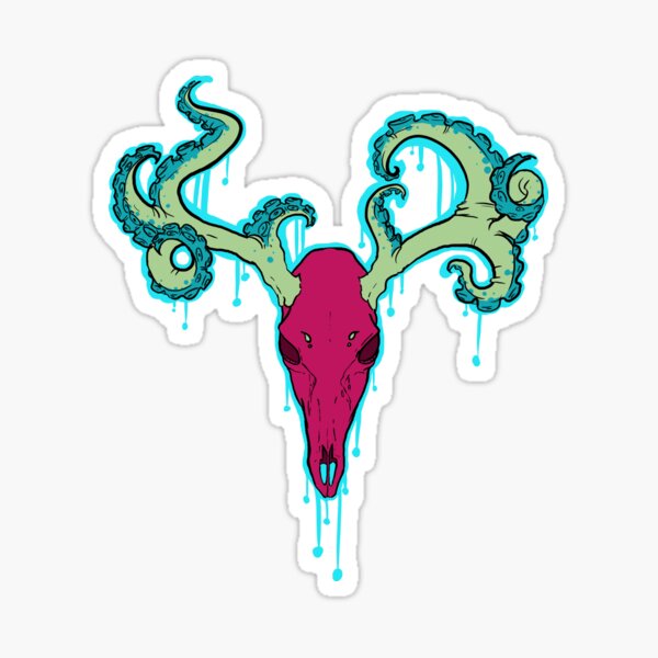 Tentacled Cervine~ Sticker