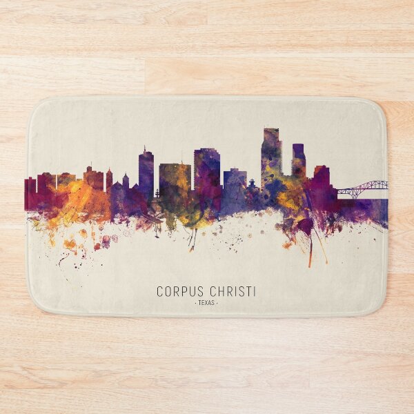 Item preview, Corpus Christi Texas Skyline designed and sold by ArtPrints.
