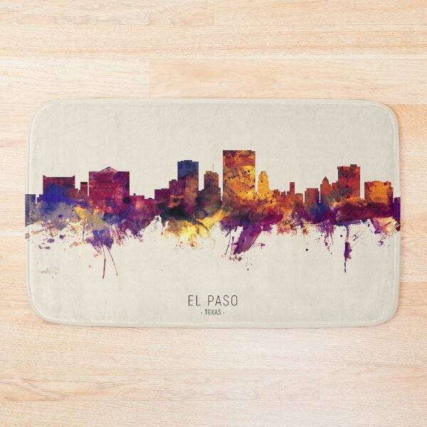 Item preview, El Paso Texas Skyline designed and sold by ArtPrints.