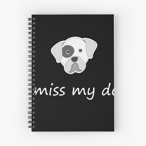 Item preview, I miss my dog designed and sold by bkjournaly2020.