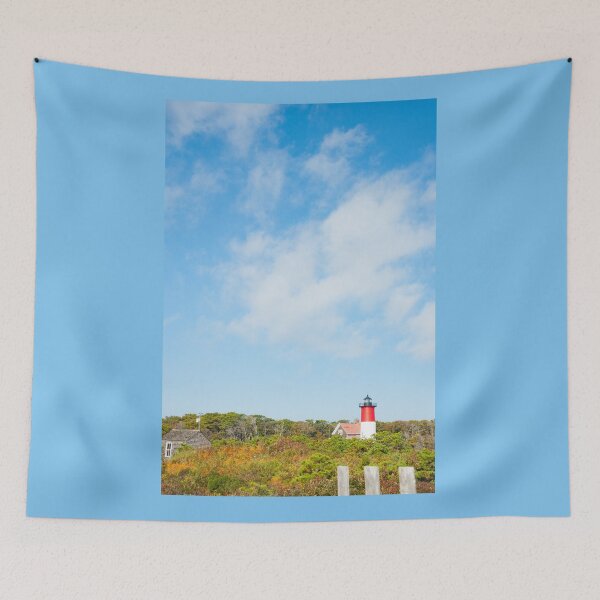 Item preview, Nauset Beach,  Seashore and lighthouse. Cape Cod, USA.  imagine this on a  card or as wall art fine art canvas or framed print on your wall designed and sold by Brian Scantlebury.