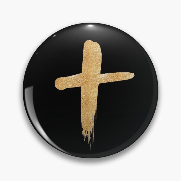 Item preview, Gold Glitter Cross designed and sold by PhoebeLimArt.