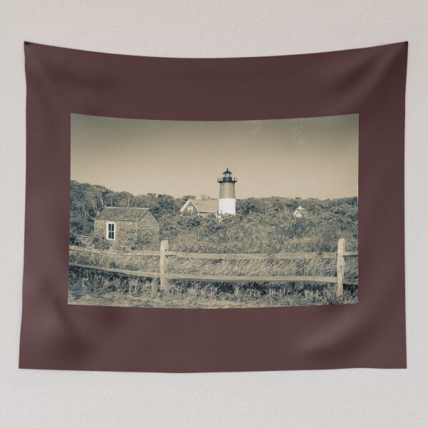 Item preview, Nauset Beach,  Seashore and lighthouse. Cape Cod, USA.  imagine this on a  card or as wall art fine art canvas or framed print on your wall designed and sold by Brian Scantlebury.