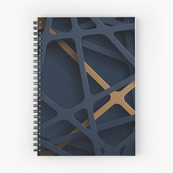 Item preview, 3D Blue And Yellow Papercut  designed and sold by Vector Scout Lab.