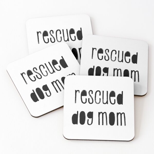 Item preview, Rescued Dog Mom designed and sold by magiccato.
