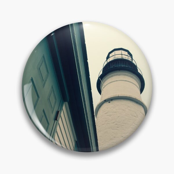 Item preview, Portland Head Lighthouse towering skyward crossed processed image.  imagine this on a  card or as wall art fine art canvas or framed print on your wall  designed and sold by Brian Scantlebury.