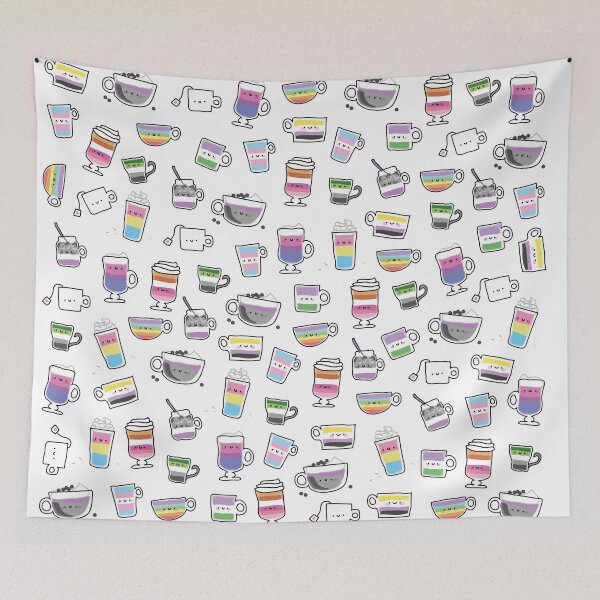 Item preview, pride cafe designed and sold by TeaBag114.