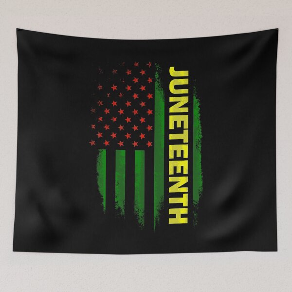 Item preview, Cool African American Flag Retro Birthday Shirt Juneteenth Equality Freedom Day designed and sold by tuanitus.