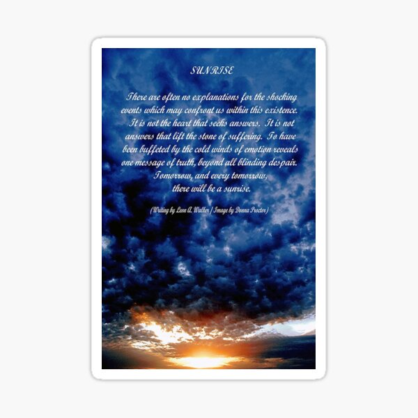 Sunrise Sticker