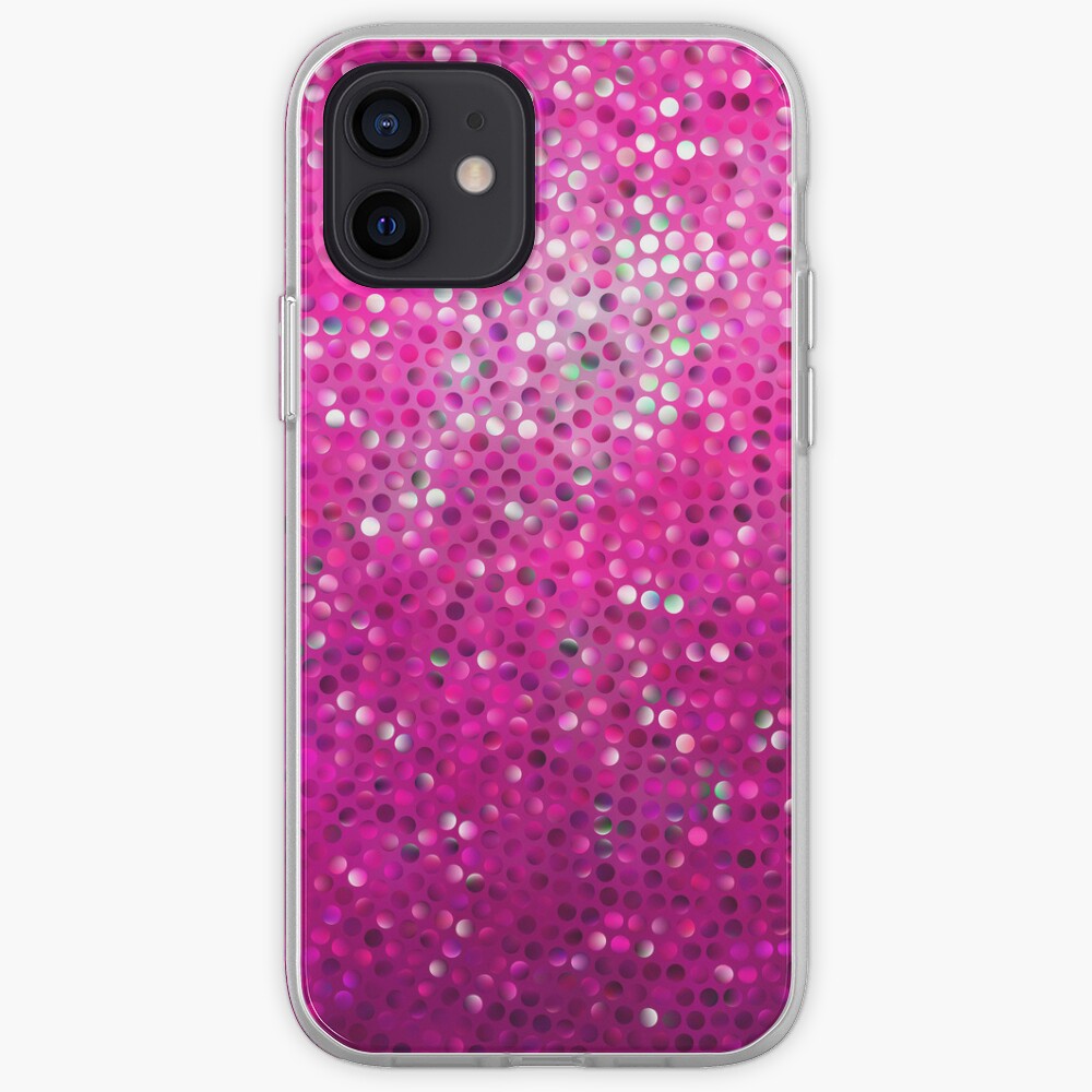 Pink Glitter Pattern Texture Iphone Case And Cover By Artonwear Redbubble 0583