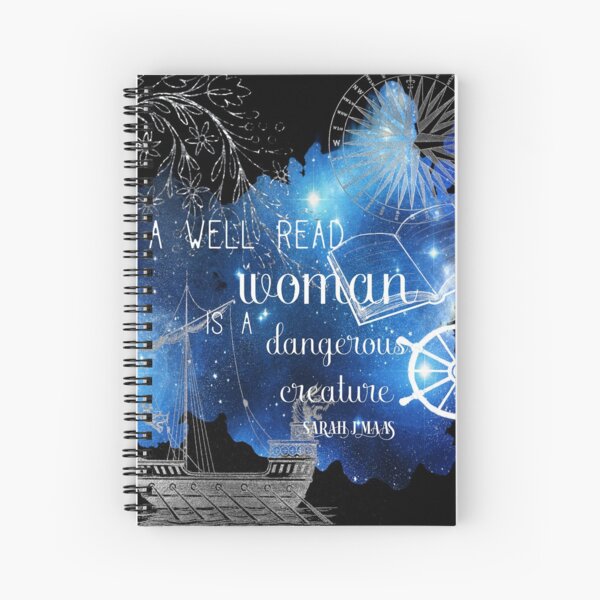 A well read woman Spiral Notebook