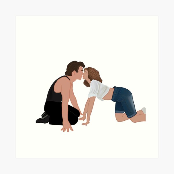 Johnny and Baby Art Print