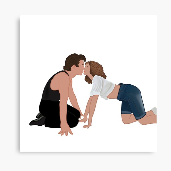  Johnny and Baby Canvas Print