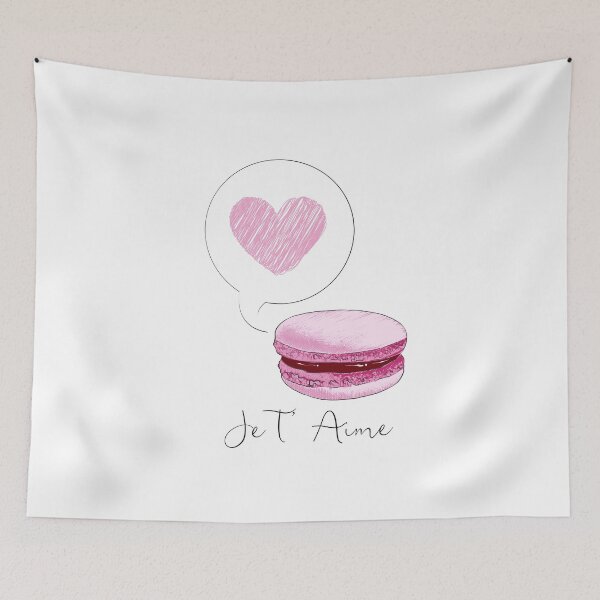 Item preview, Je T' Aime Lavander Macaron Design designed and sold by designlab21.