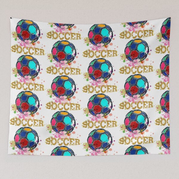 Item preview, Color full Grunge Soccer Ball.  designed and sold by orgus88.