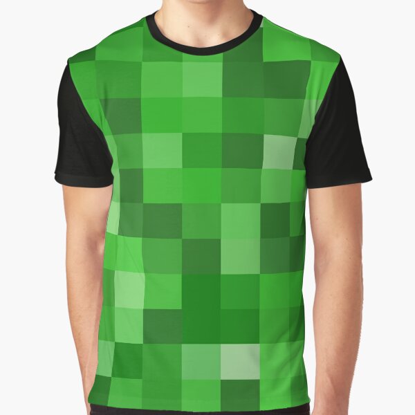 Minecraft Creeper Men's Graphic T-Shirt 