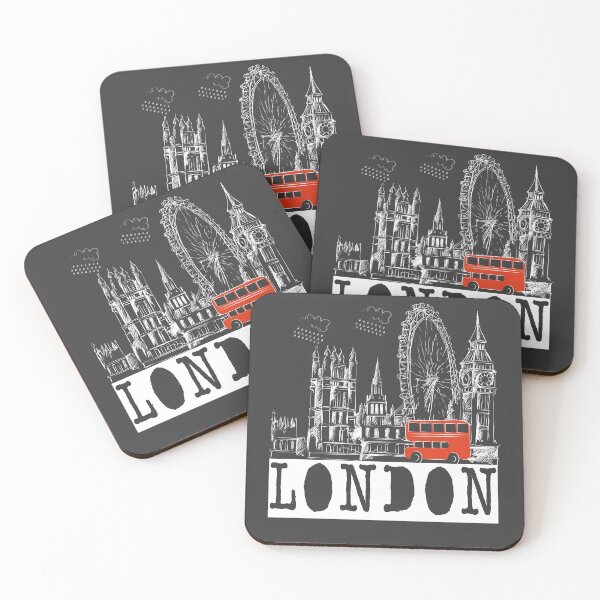 Item preview, Vintage London Bridge Skyline United Kingdom Retro British Souvenir UK Big Ben Gift designed and sold by TopTeeShop.