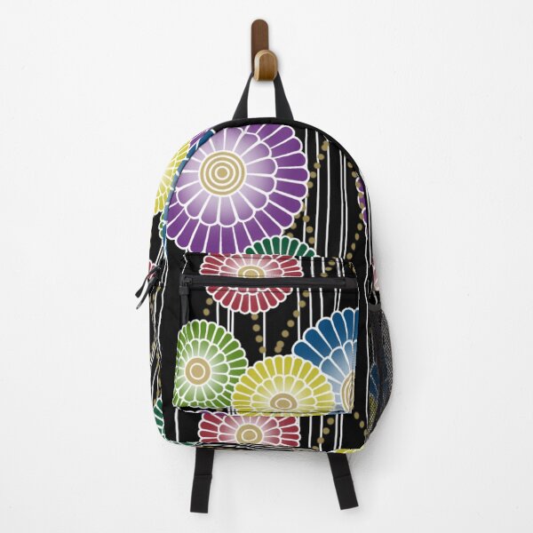 Item preview, Japanese Mixed Colour Floral Pattern designed and sold by Alius Imago.