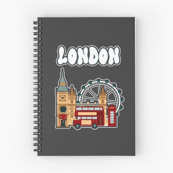 Item preview, Vintage London Bridge Skyline United Kingdom Bus Retro British Souvenir UK Big Ben Gift designed and sold by TopTeeShop.