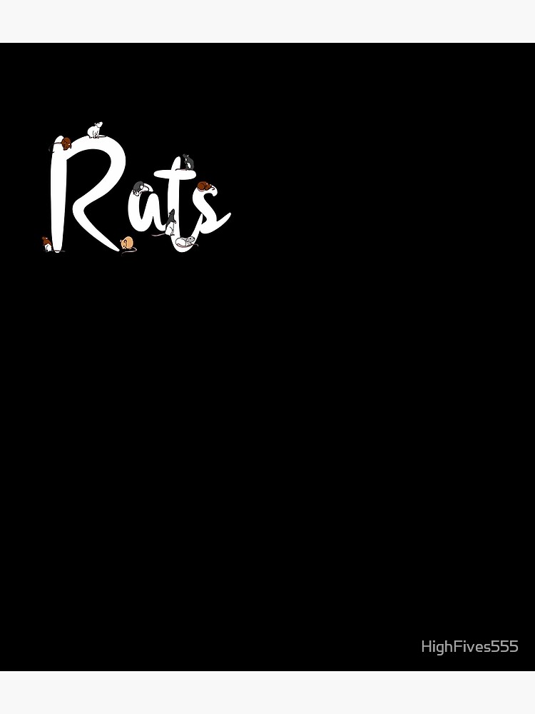 Rats Lettering by HighFives555