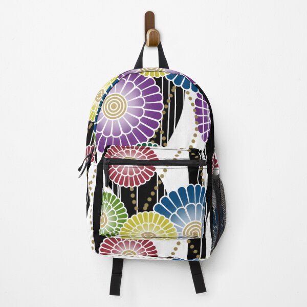 Item preview, Japanese Mixed Colour Floral Pattern designed and sold by Alius Imago.