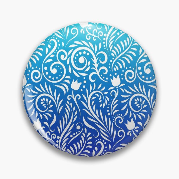 Item preview, Floral and Leaves - The Deep Sea designed and sold by CreativityRoams.