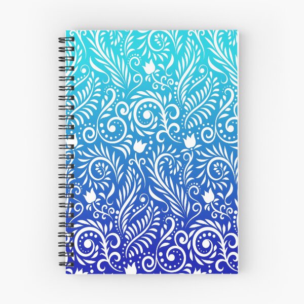 Item preview, Floral and Leaves - The Deep Sea designed and sold by CreativityRoams.