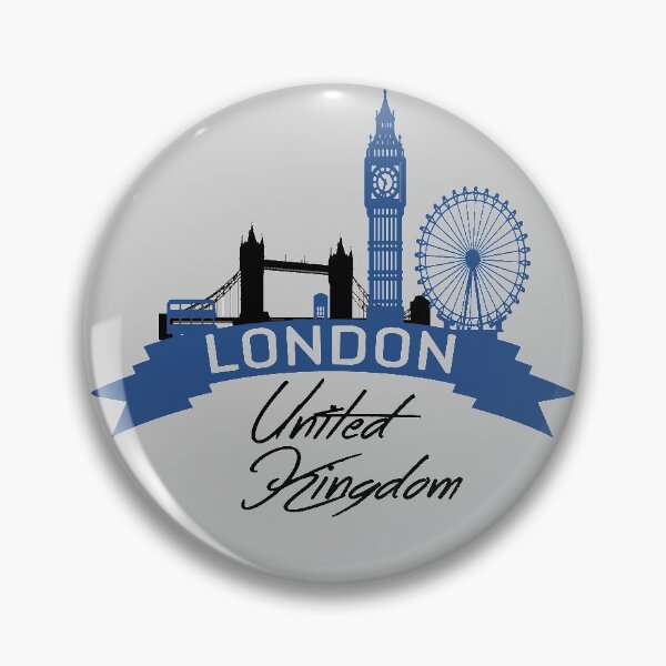 Item preview, Vintage London Bridge Skyline United Kingdom Bus Retro British Souvenir UK Big Ben Gift designed and sold by TopTeeShop.