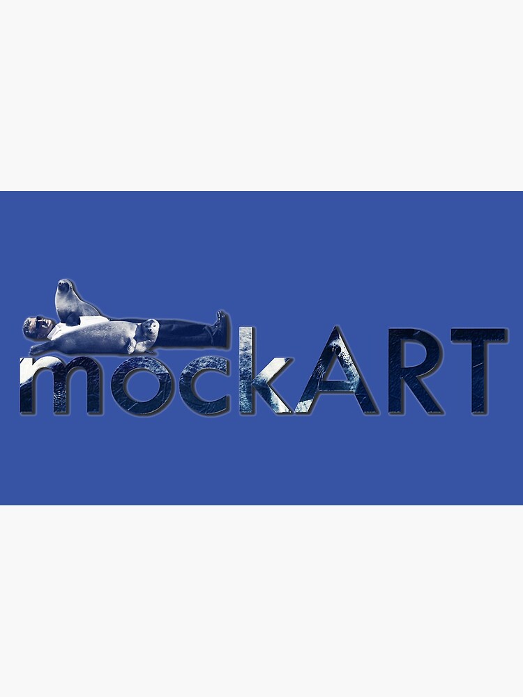 Artwork view, mockART - Seals Are Taking Over designed and sold by mockART