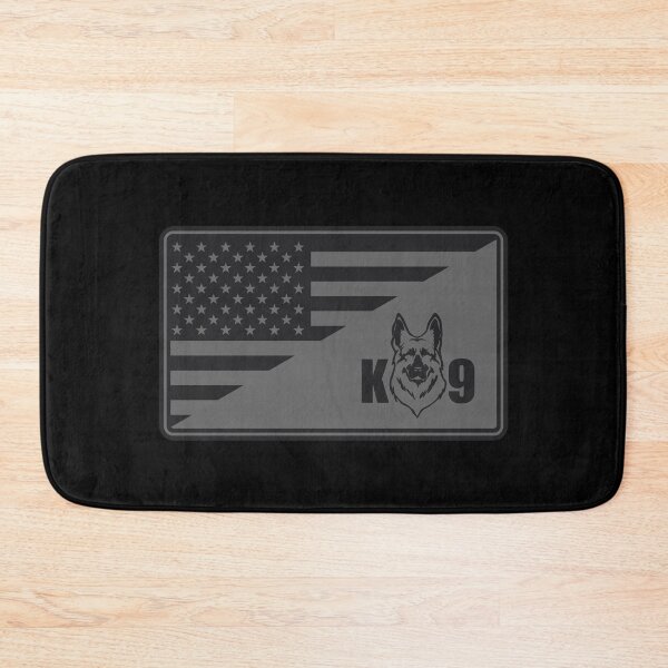 Item preview, K9 US Flag Subdued Patch designed and sold by StrongVlad.