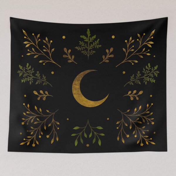 Item preview, Crescent Moon Gold designed and sold by episodicDrawing.
