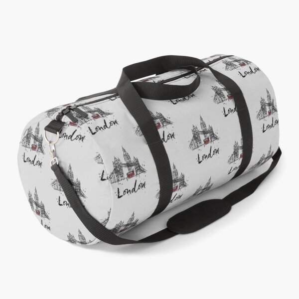 Item preview, Vintage London Bridge Skyline United Kingdom Bus Retro British Souvenir UK Big Ben Gift designed and sold by TopTeeShop.