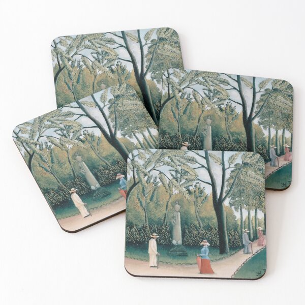 Item preview, Henri Rousseau: The Luxembourg gardens - Monument to Chopin (1909) designed and sold by Vintage Designs +.