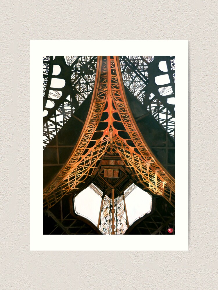 Alternate view of La Dame de Fer Art Print