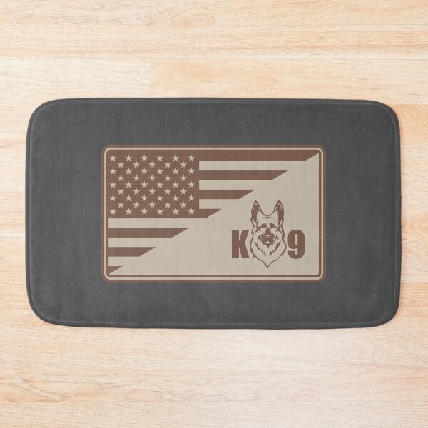 Item preview, K9 US Flag Subdued Desert Patch designed and sold by StrongVlad.