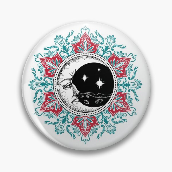 Item preview, Moon and Mandala designed and sold by Ninjawhere.